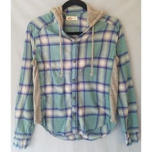 Plaid Hooded Flannel